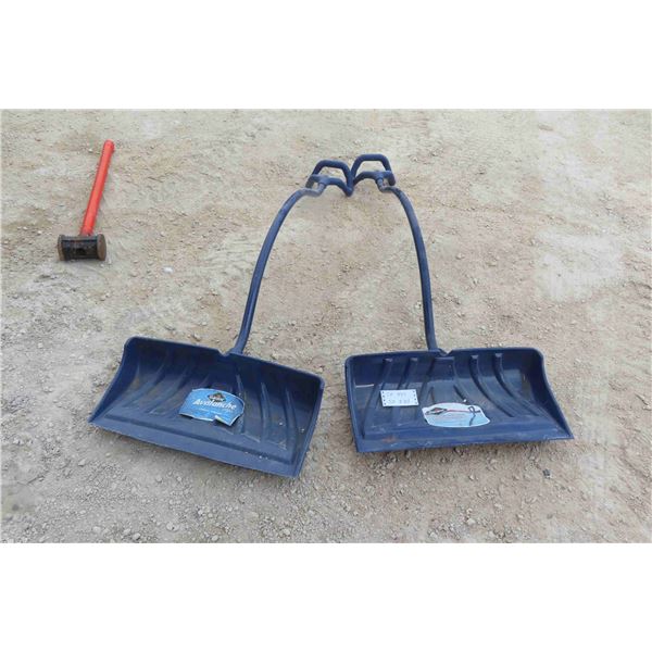 2 Snow Shovels