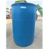 Image 2 : 45 Gallon Poly Barrel with Quanity of Plastic Plant Pots 
