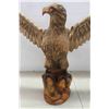 Image 1 : Wood Carved Eagle with Detachable Wings