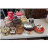 Image 1 : Tins: Vintage, Maple Syrup, Popcorn +