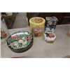 Image 2 : Tins: Vintage, Maple Syrup, Popcorn +