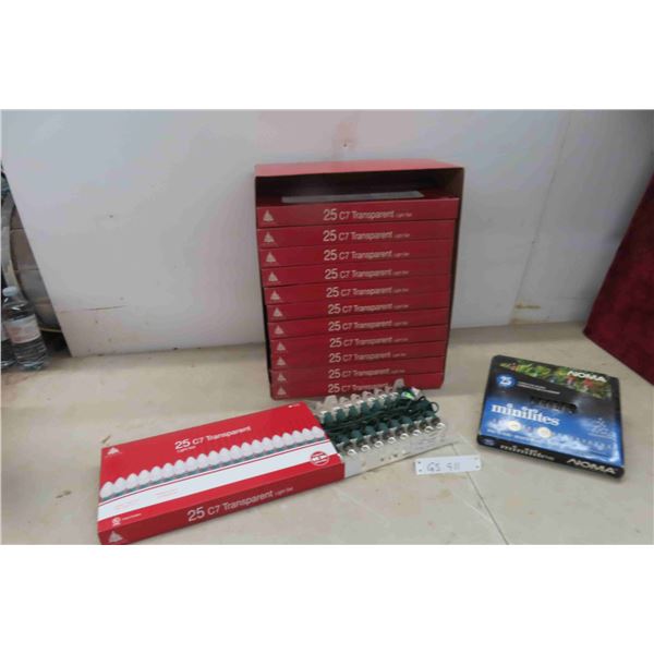 14 New Packages of Christmas Lights