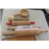 Image 2 : Wooden Kitchen Tools: Rolling Pins, Spoons, Ladels, Salt and Pepper Grinders & More 