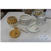 Image 7 : Canisters , Honey Pot , Metal Tin & More 
