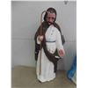 Image 2 : 2 Blow Molds: Mary and Baby Jesus 27'' Tall, Wise Men 