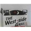Image 2 : West Side Grill Wood Sign 24'' x 24'' 