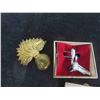Image 8 : Vintage Jewelry: Brooch, Belt Buckle, Cuff 