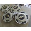 Image 2 : Set of 4 Chevy Pickup Hubcaps