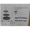 Image 1 : Sweejar 3 Tier Ceramic Cake Stand Wedding, Dessert 