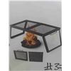 Image 2 : Odoland Campfire Grill, Heavy Duty Folding Camping Grill, 