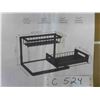 Image 1 : Under Kitchen Sink Organizer 2 Tier with Sliding Storage Drawer 