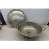 Image 8 : Vintage Cheese Box,  Large Stock Pot & Sad Iron 