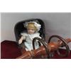Image 8 : Doll House Furniture, Miniature China Dishes+ Vintage Carriage