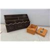 Image 8 : 3 Silverware Chests with Silverware, Napkin Rings, Trivots+