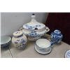 Image 2 : Blue and White Coloured China 