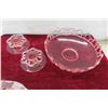 Image 2 : Vintage Pink Hen on Nest, Candle Stick Holders, Serving Bowls