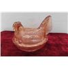 Image 8 : Vintage Pink Hen on Nest, Candle Stick Holders, Serving Bowls
