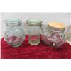 Image 2 : Glass Storage Containers, Serving Platters, Glass Bells 