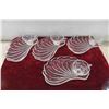 Image 2 : 8 Piece Colonial Swirl Sheer Snack Set, Measuring Cups