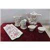 Image 2 : 14 Piece Old Foley Chinese Rose China