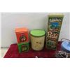 Image 2 : Spice Drawer with 9 Bottles, Tins, Herb Grinder Terracotta Bakeware
