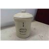 Image 2 : Stoneware Crocks, Medalta 1/4 Gallon with Lid, Finger Jugs + 