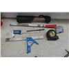 Image 2 : Hand Tools: Screw Drivers, 1/2 Torque Wrench, Tube Bender, Ratchet Crimper, Caliper, Tape Measures, 