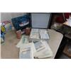 Image 2 : First Aid Kit w/ Supplies, Homemedics Body Massager, Q-Tips, Exam Gloves, Blood Pressure Monitor, So