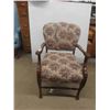 Image 2 : Antique Arm Chair with Tapestry 