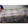 Image 8 : Ralph Lauren Blanket, Mohair/ Wool Blanket Made in Scotland and Afgan