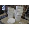 Image 2 : 5 Plastic Pails + 3 Lids 