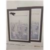Image 2 : Picture Frames 2 Pack,Poster Frames Display Poster 11x17 with Mat