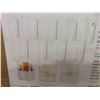 Image 2 : Glasseam Glass Hurricane Candle Holder Set of 12, Cylinder Pillar 