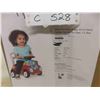 Image 1 : Radio Flyer Busy Buggy, Sit to Stand Toddler Ride On Toy, Ages 1-3, Red 