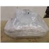 Image 2 : 6Pcs Cowgirl Hats for Women Fluffy Brim White Cowboy Hat 