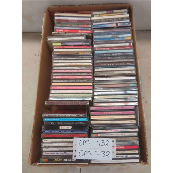 Box of CDs 