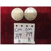 Image 1 : (2) 1918 Canada 50 Cent Coin