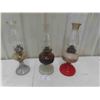 Image 1 : 3 Coal Oil Lamps