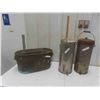 Image 1 : Copper Boiler, 2 Milk Strainers 
