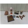 Image 1 : Train Decanter, Stein, Bar Lamp, Spigot & More 