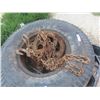 Image 2 : Tire 10-0020 , Heavy Duty Chain Hoist Older.