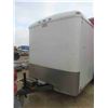 Image 2 : Cargo Mate 14ft Enclosed Tandem Trailer with Roof Rack, Has TOD. 