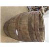 Image 3 : Wood Barrel 33'' H x 21'' 