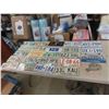 Image 1 : Vintage License Plate Lot: Manitoba, Saskatchewan, 