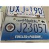 Image 8 : Vintage License Plate Lot: Manitoba, Saskatchewan, 