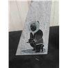 Image 2 : Beautiful Hand Carved Soapstone First Nations Book Ends 