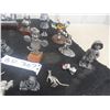 Image 2 : Large Vintage Lot of Pewter Figures 