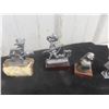 Image 8 : Large Vintage Lot of Pewter Figures 