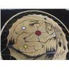 Image 3 : Large First Nations Hand Painted Buckskin Dream Catcher by 