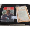 Image 1 : Vintage 1979 Winnipeg Jets First NHL Home Game Program Signed